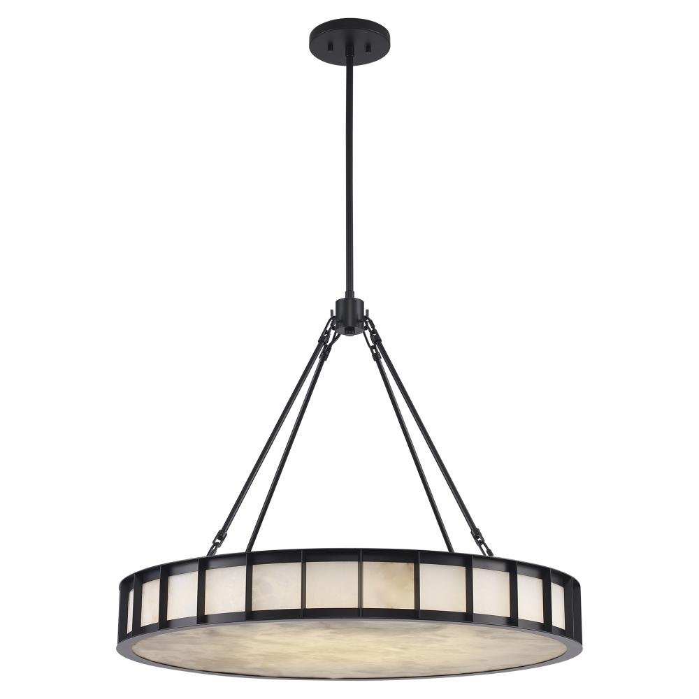 9LT CAROUSEL DRUM PENDANT-BK